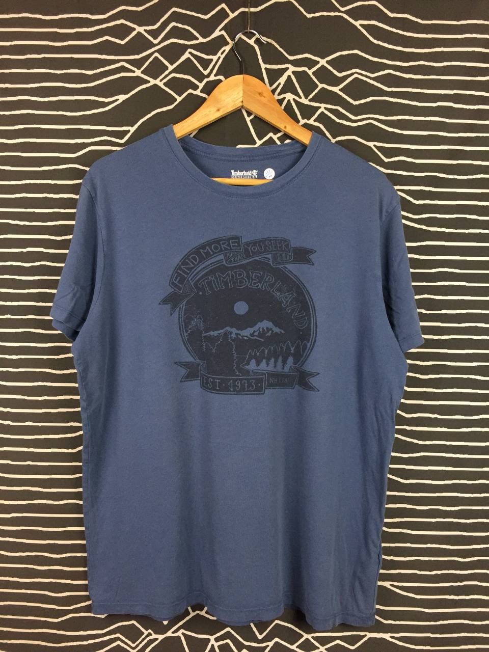 Timberland × Vintage Timberland Find More Than You Seek Graphic Tee Size US L / EU 52-54 / 3 - 1 Thumbnail