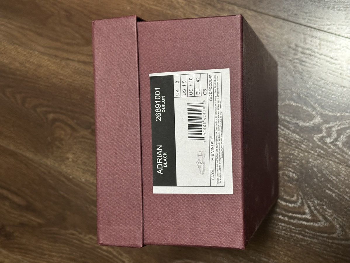 Dr. Martens Adrian Loafers Black (Made in England) Size US 10 / EU 43 - 4 Thumbnail