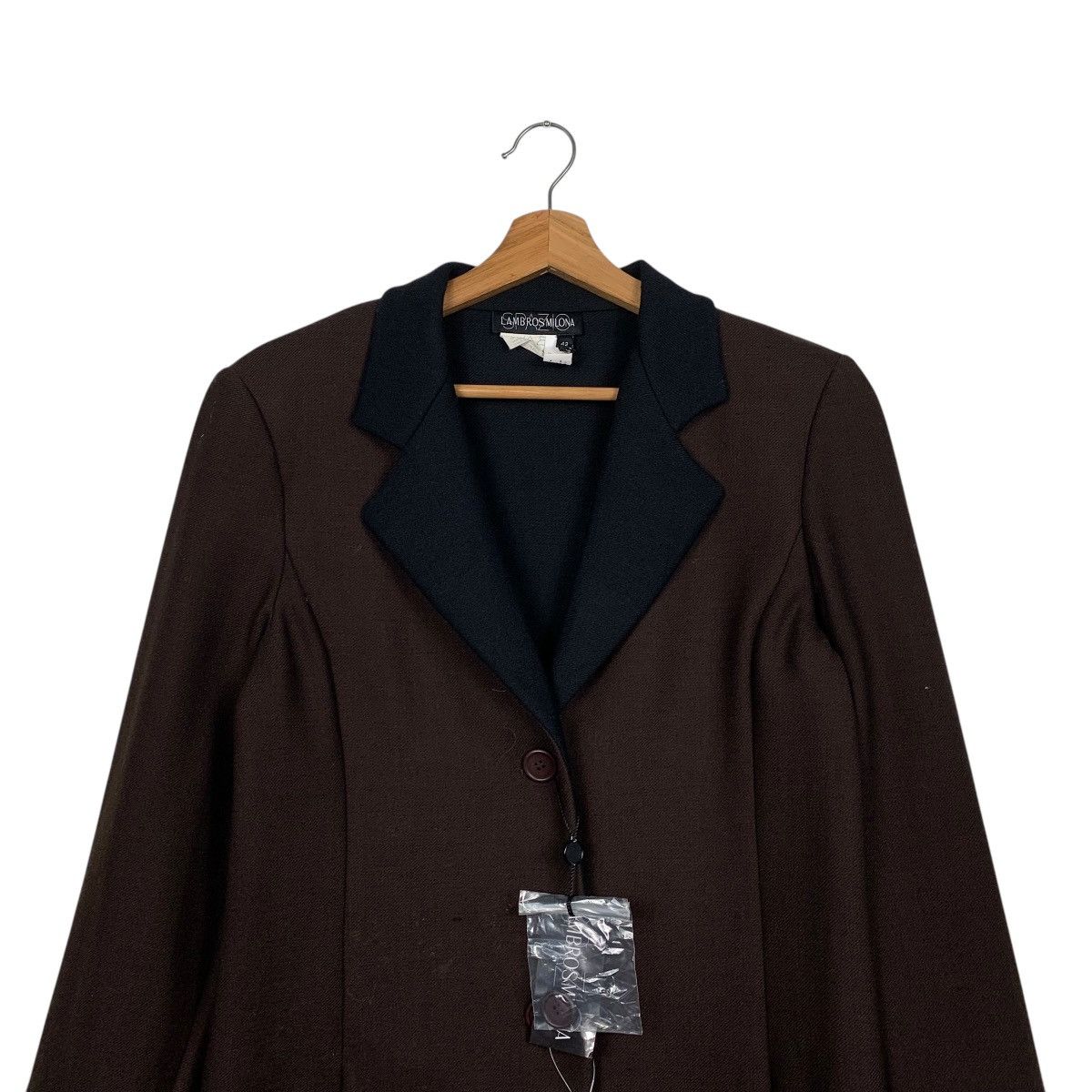 Japanese Brand Lambros Milona Coat Made In Italy Size M / US 6-8 / IT 42-44 - 2 Thumbnail