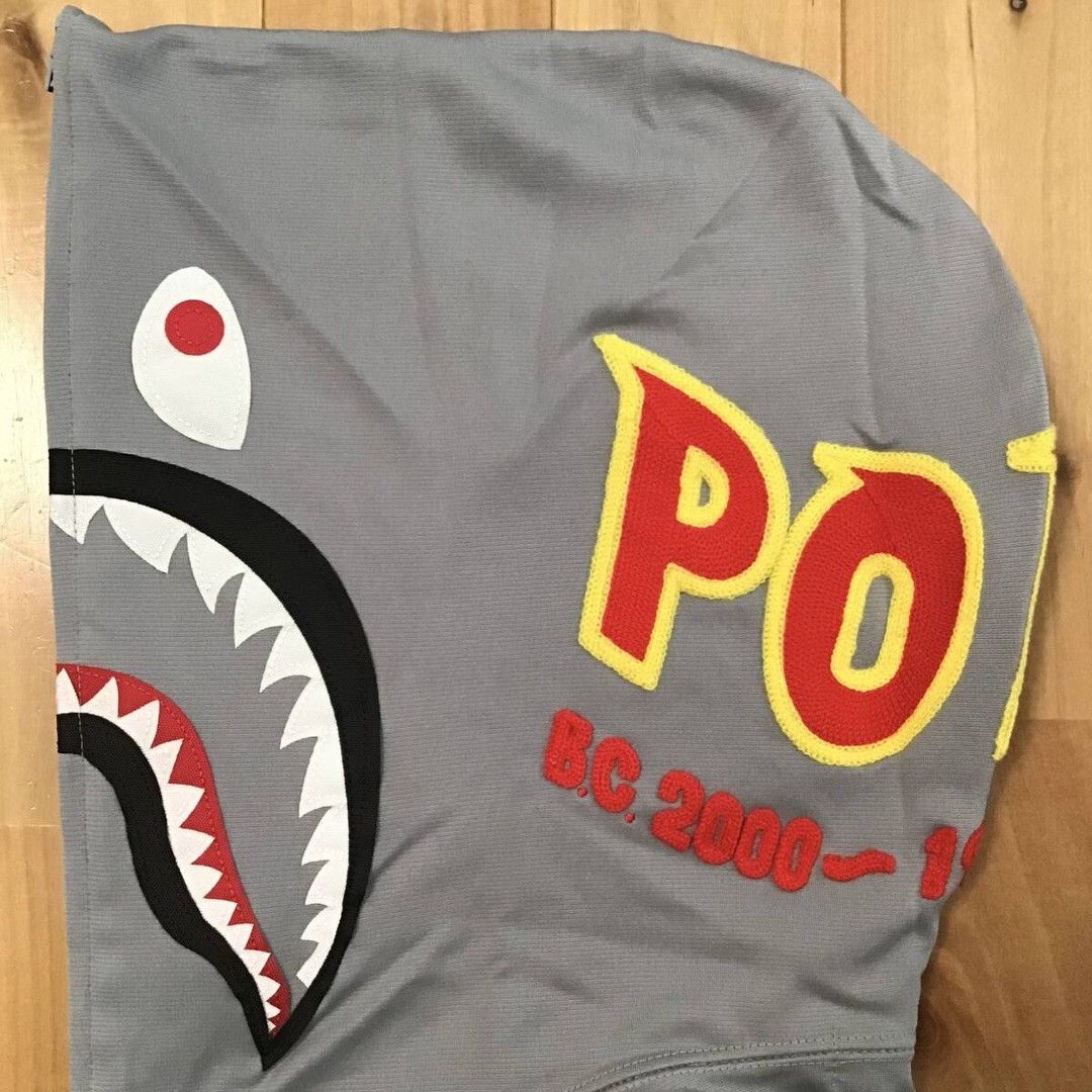 Bape 2009 BAPE Teriyaki Alien Jersey Shark Full Zip Hoodie NIGO Size US M / EU 48-50 / 2 - 5 Thumbnail