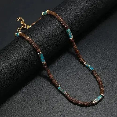 Other Coconut Shell Wood Beads Necklace Size ONE SIZE - 3 Thumbnail
