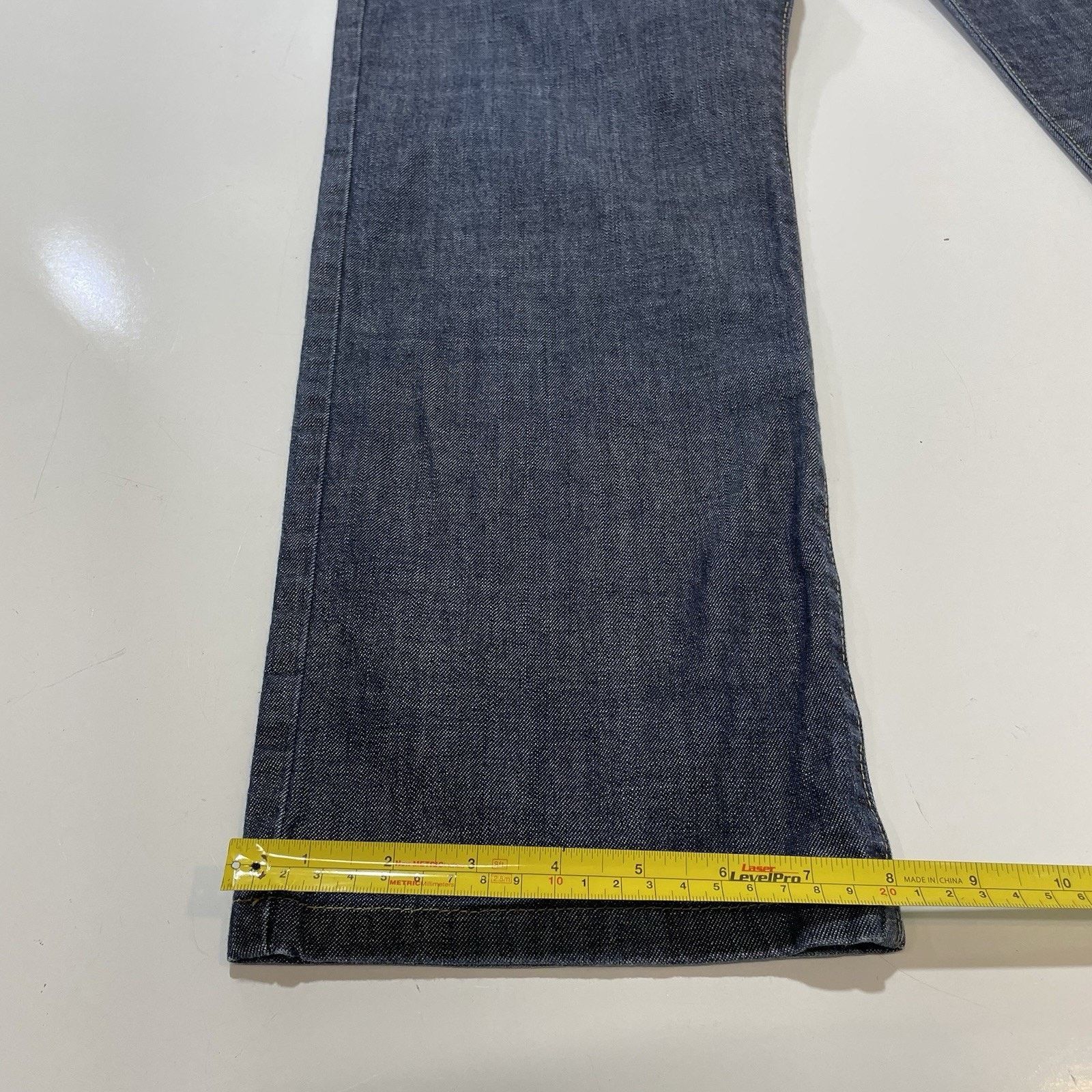 Theory Theory Dark Blue Wash Straight-Leg Jeans Men’s Size 30x28 Size US 30 / EU 46 - 2 Thumbnail