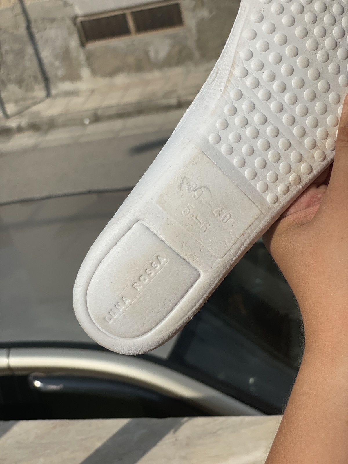 Prada RARE Prada Luna Rossa LUE 001 White leather Sneakers size 41 Size US 8 / EU 41 - 10 Thumbnail