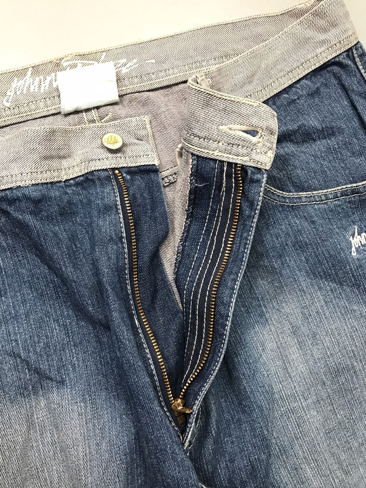 JNCO Vintage johnny blaze embroidered denim Size US 36 / EU 52 - 5 Thumbnail