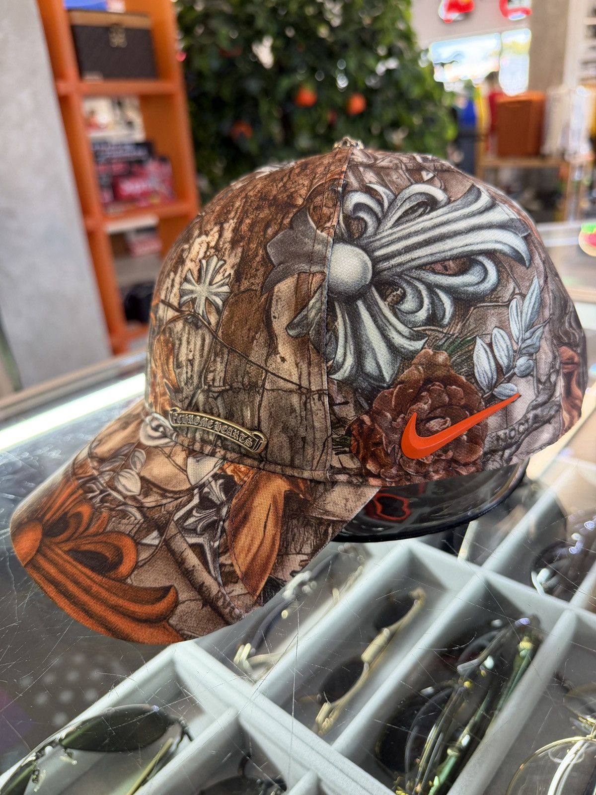 Chrome Hearts × NOCTA × Nike Chrome Hearts Nocta Nike Baseball Hat (M/L) Real Tree Camo Size ONE SIZE - 3 Thumbnail