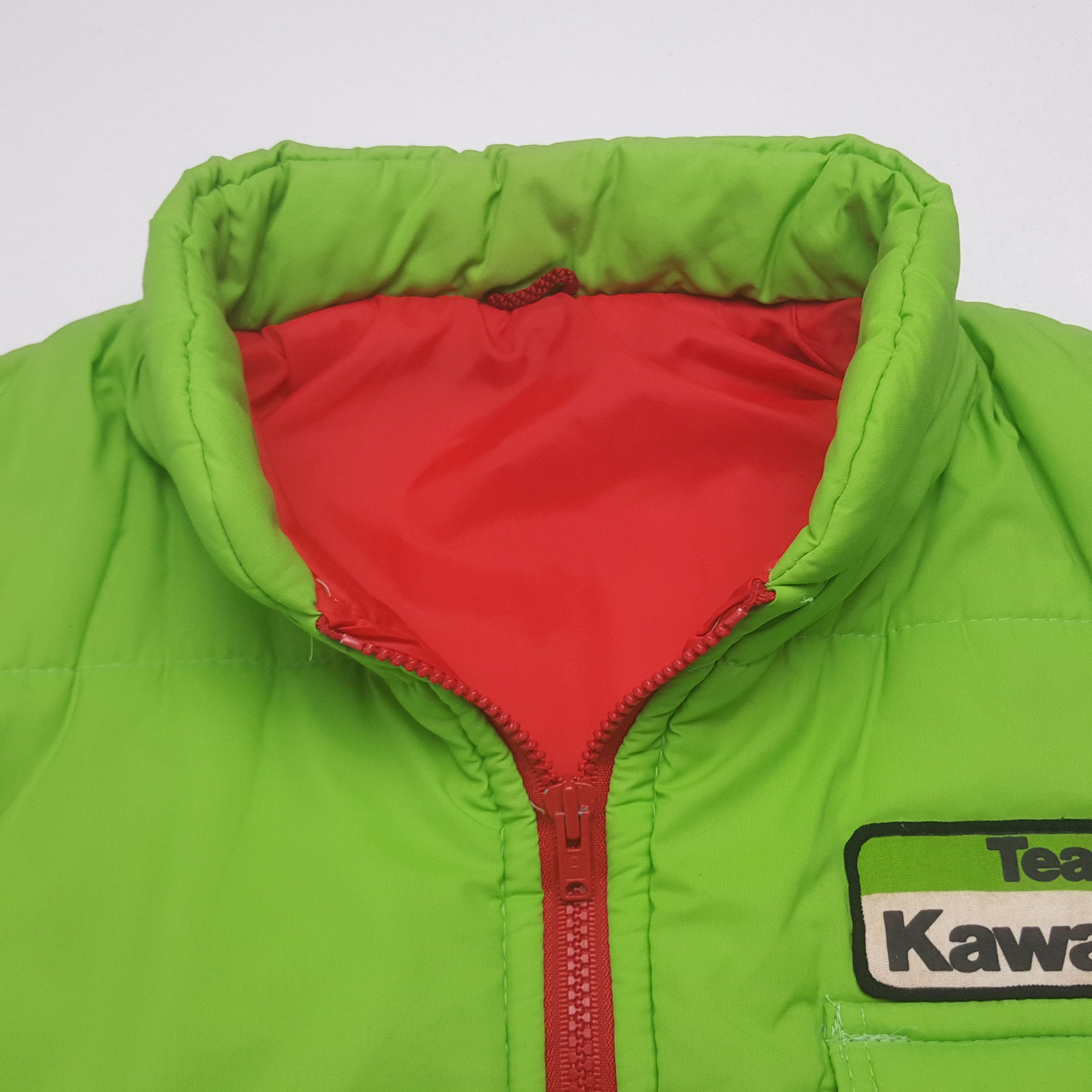 Japanese Brand Vintage Kawasaki Japanese Racing Bikers Vest Jacket C306N27 Size US M / EU 48-50 / 2 - 4 Thumbnail