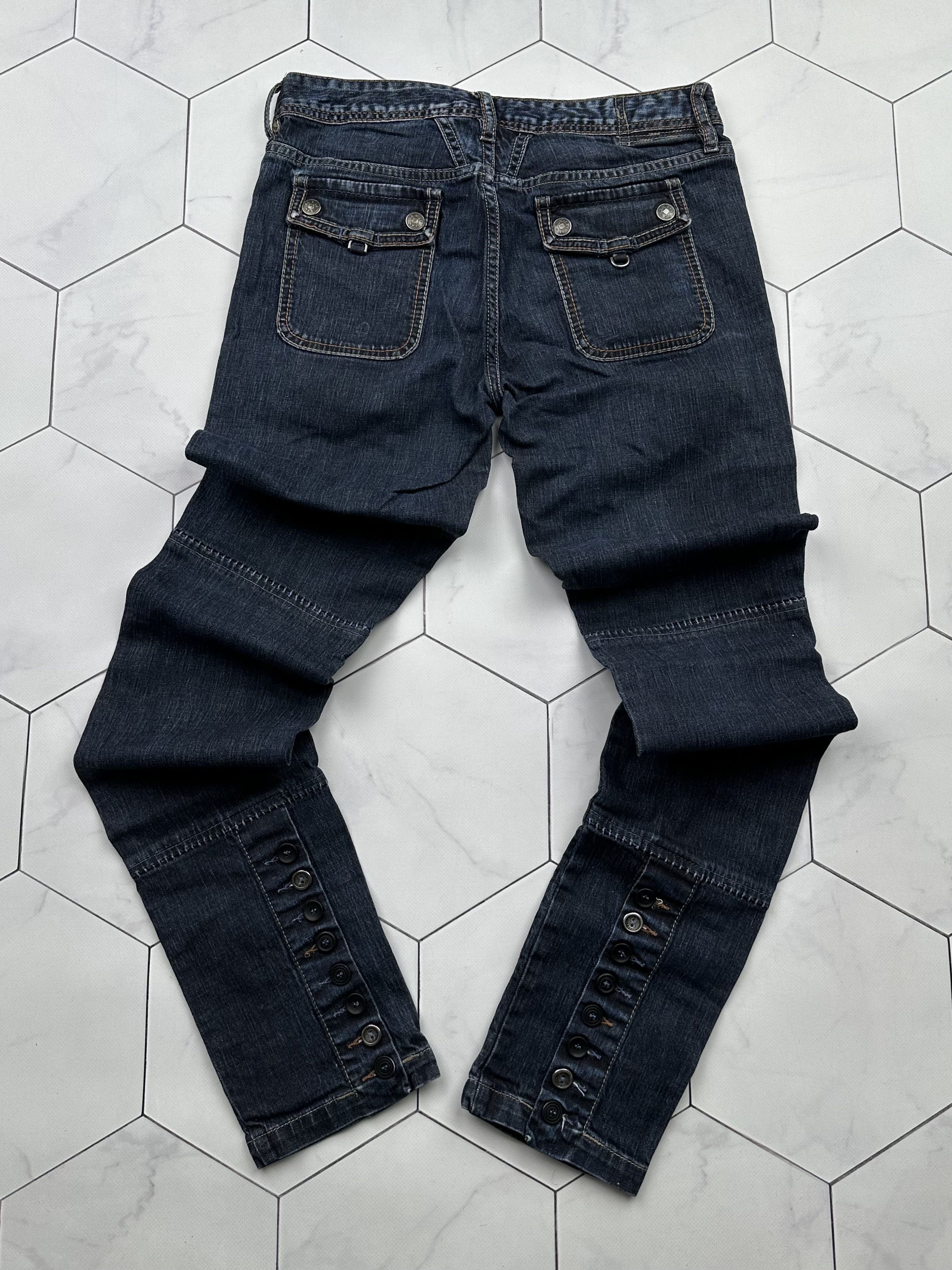 Marithe + Francois Girbaud Marithe Francois Girbaud Vintage Jeans (B176) Size 26" / US 2 / IT 38 - 10 Thumbnail