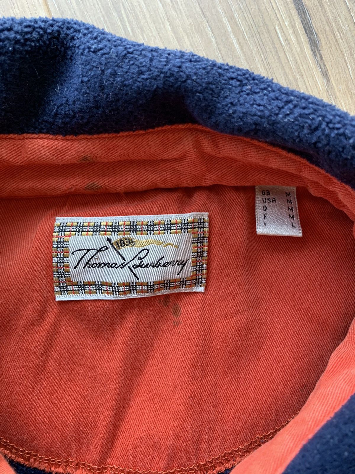 Burberry Vintage Thomas Burberry fleece bomber jacket Size US M / EU 48-50 / 2 - 5 Thumbnail