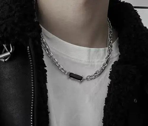 Vintage Retro Punk necklace Size ONE SIZE - 2 Thumbnail