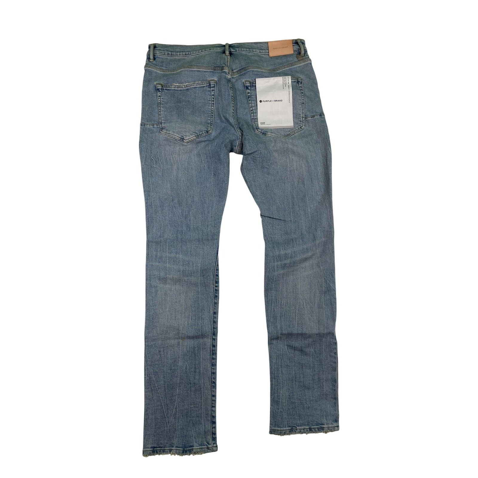 Purple Purple Brand Light Wash Jeans Size US 38 / EU 54 - 2 Thumbnail