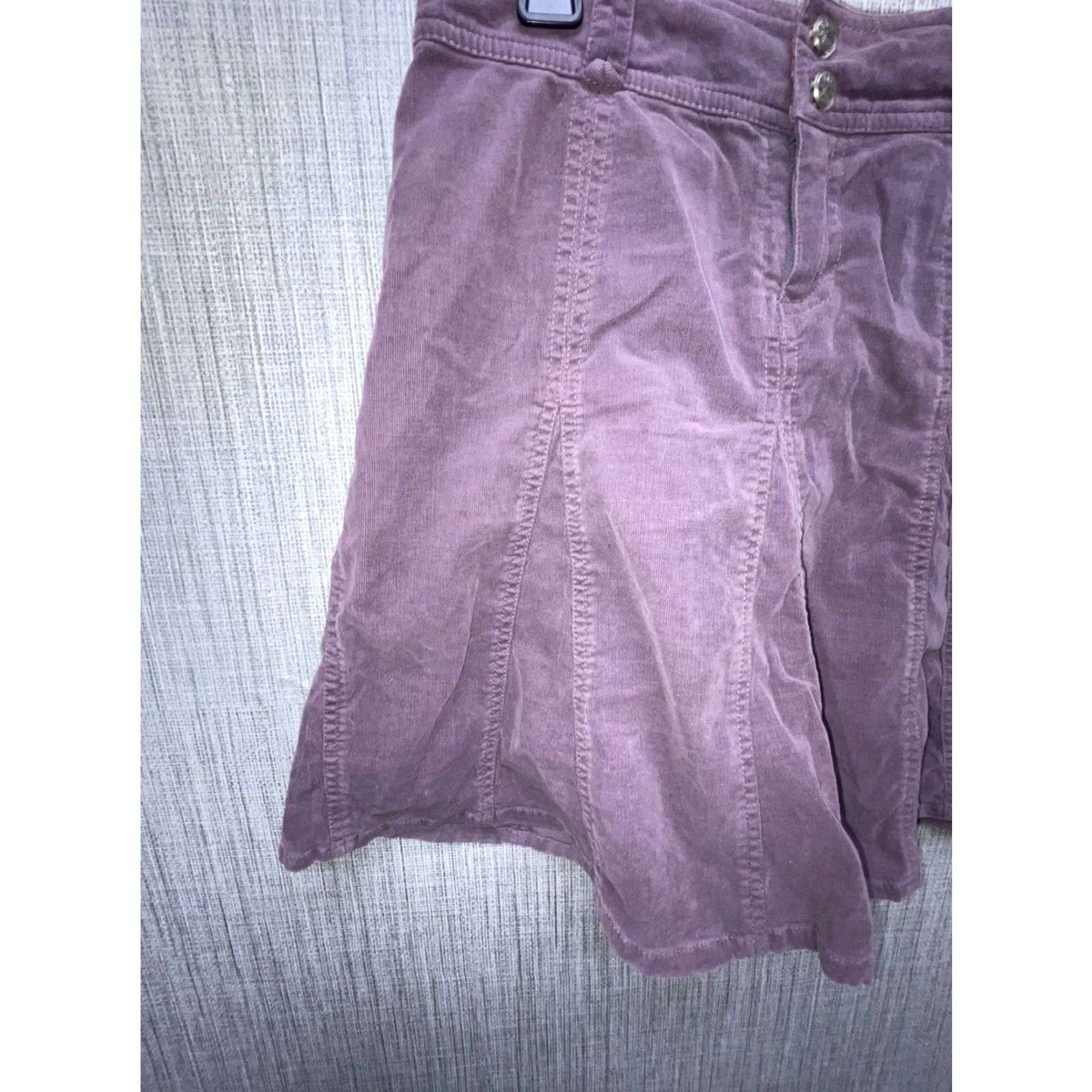 Athleta Athleta Velvet Skirt Purple Womens Size 4 Knee Length Skirt Regular Women Size 27" / US 4 / IT 40 - 3 Thumbnail