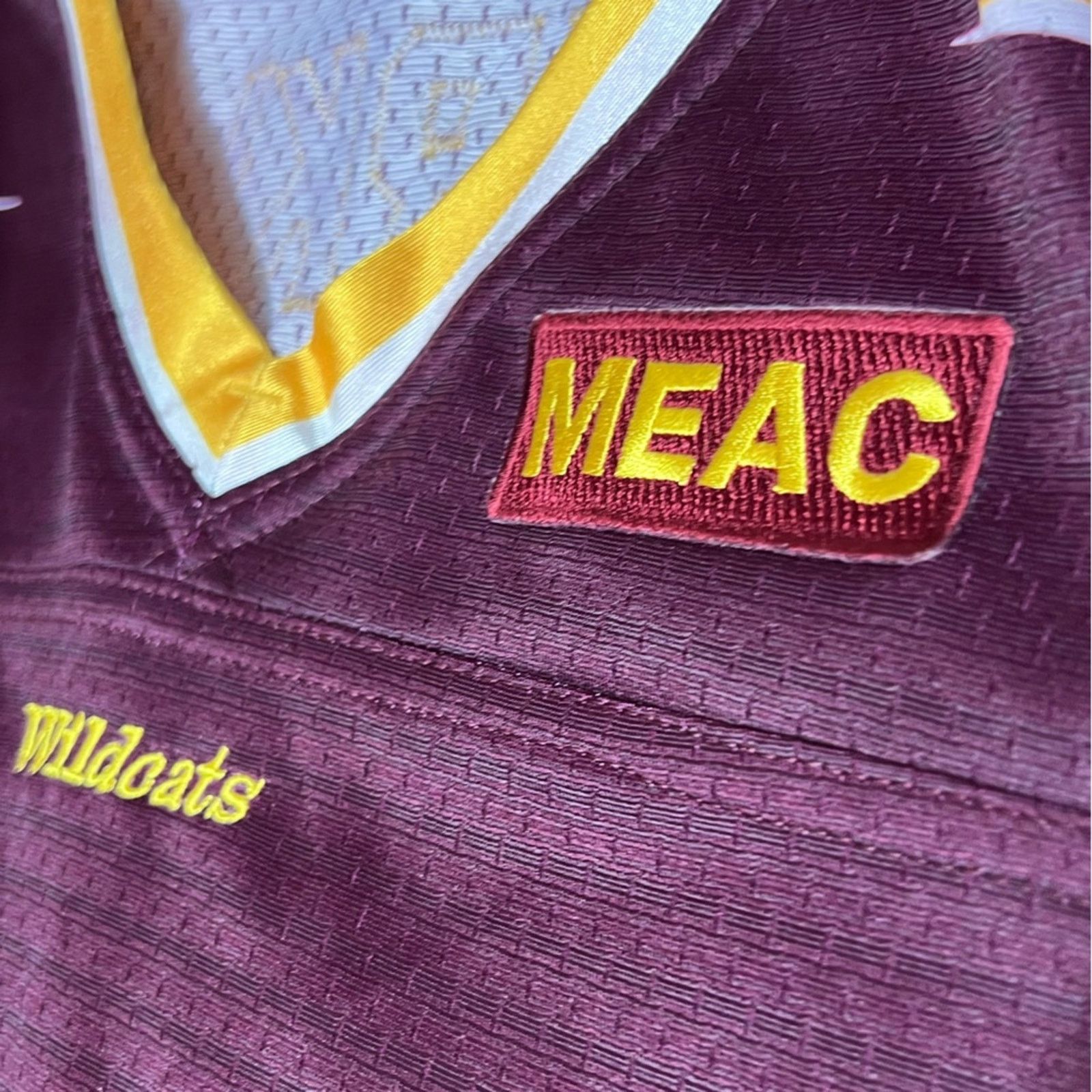 NCAA Bethune-Cookman Phillip Kirkland Game Worn/Issue Jersey 2005 Size US XXL / EU 58 / 5 - 7 Thumbnail