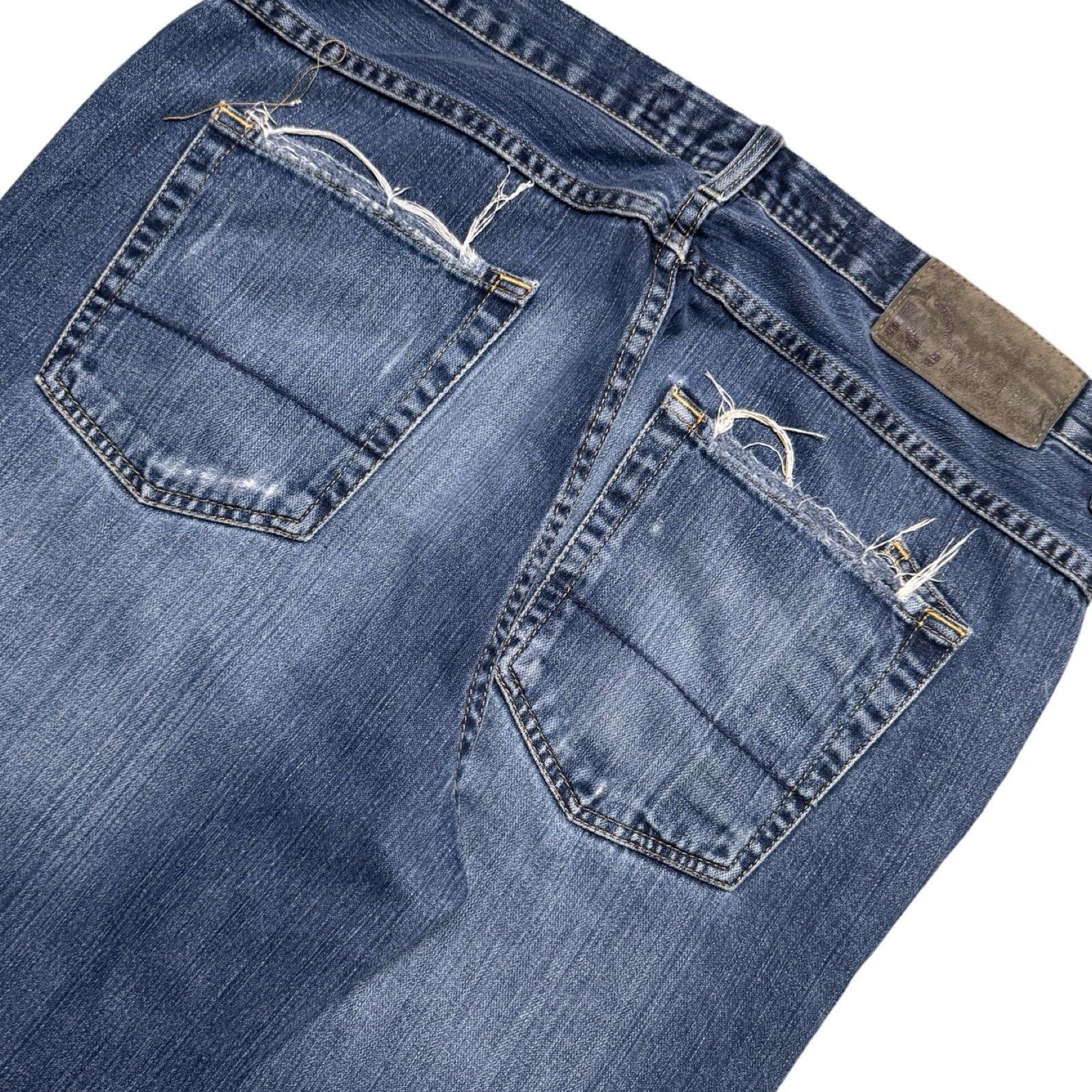 Nautica Vintage Y2K Nautica Mid Wash Loose Fit Jeans Skater 34 X 30 Size US 34 / EU 50 - 2 Thumbnail