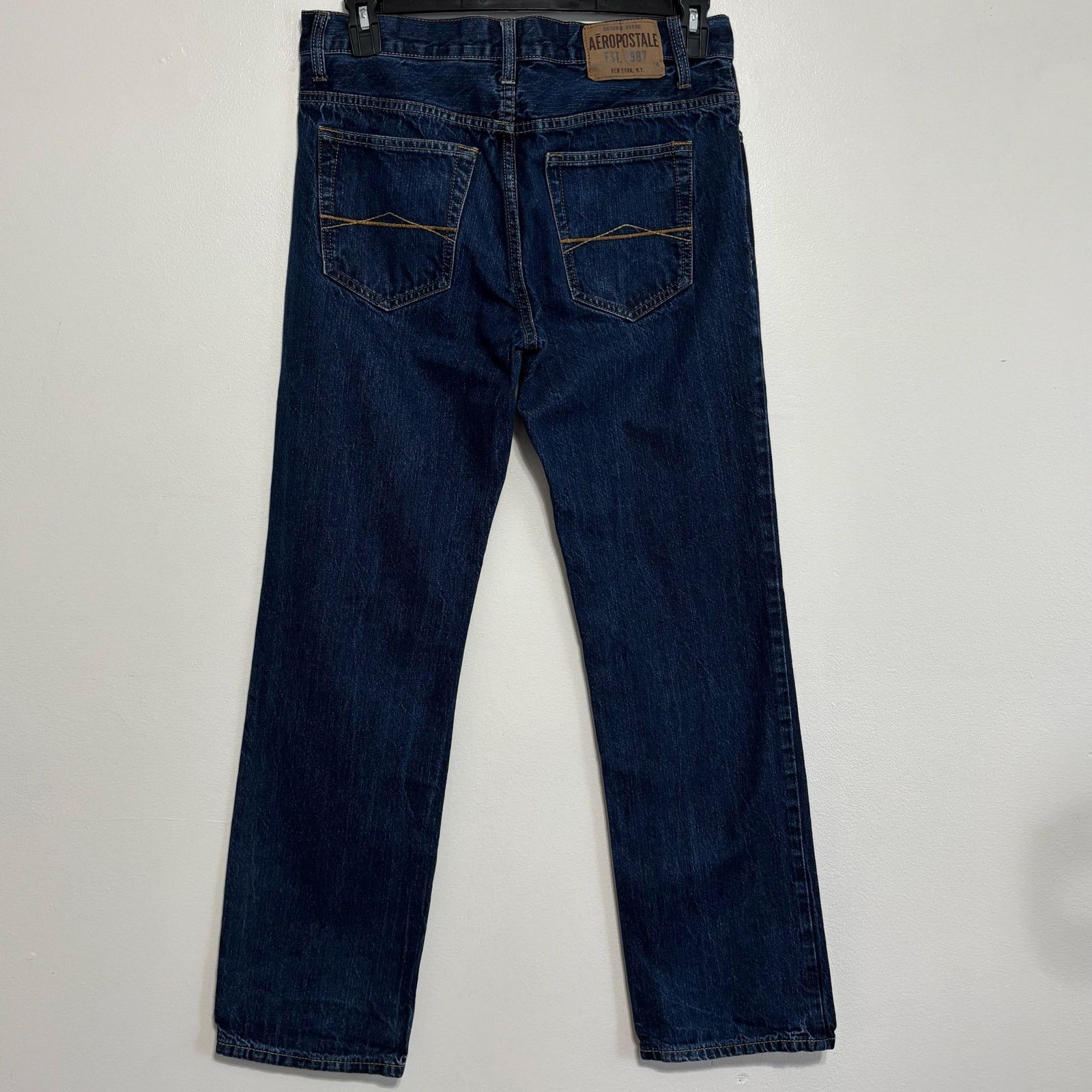 Aeropostale Aeropostale Essex Straight Leg Jeans Size 31x32 Size US 31 - 2 Thumbnail