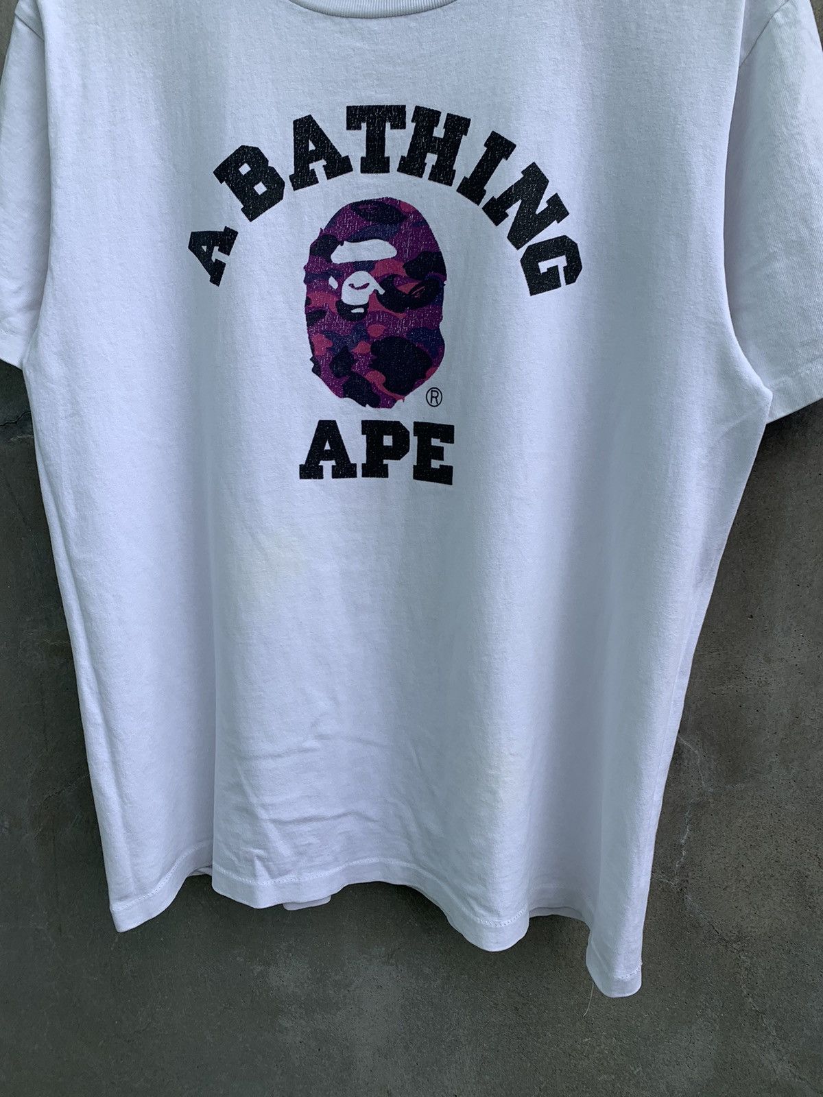 Bape Color Camo College Tee Size US M / EU 48-50 / 2 - 3 Thumbnail