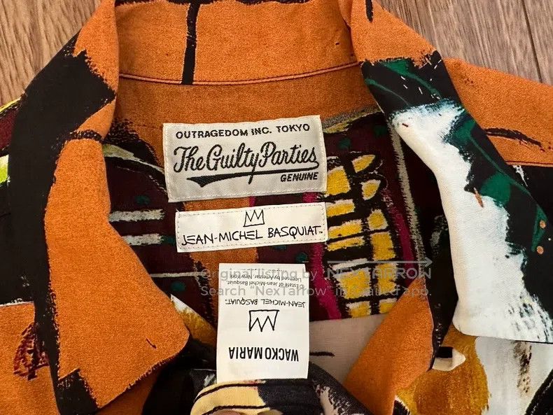 Wacko Maria Wacko Maria Basquit co-branded Hawaiian shirt Size US M / EU 48-50 / 2 - 3 Thumbnail