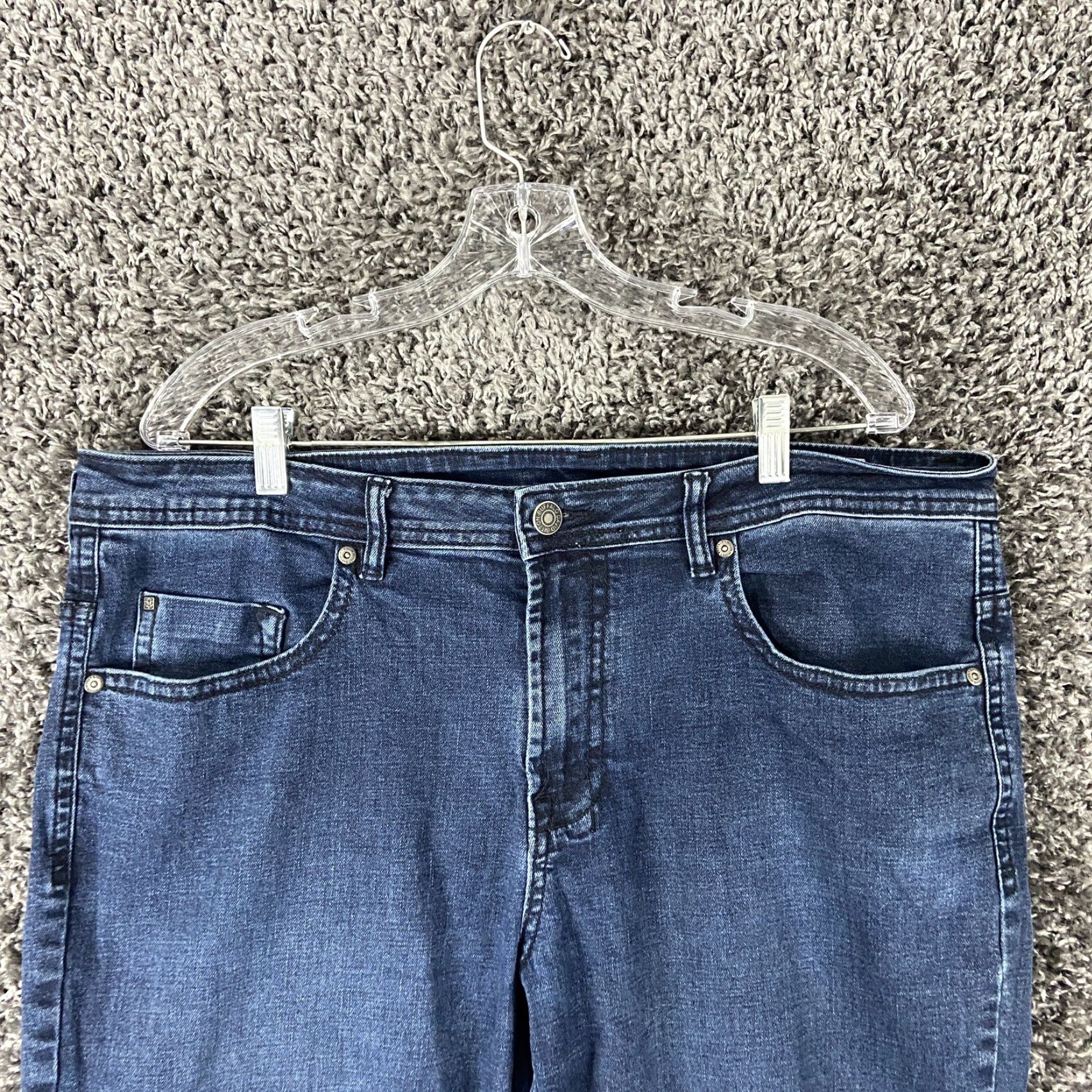 Buffalo David Bitton VINTAGE? Actually not vintage. Buffalo David Bitton Buffalo Jackson X Jeans Straight Stretch Blue 38x31 Men’s Regular Jeans Blue Straight 38 Mens Size US 38 / EU 54 - 4 Thumbnail