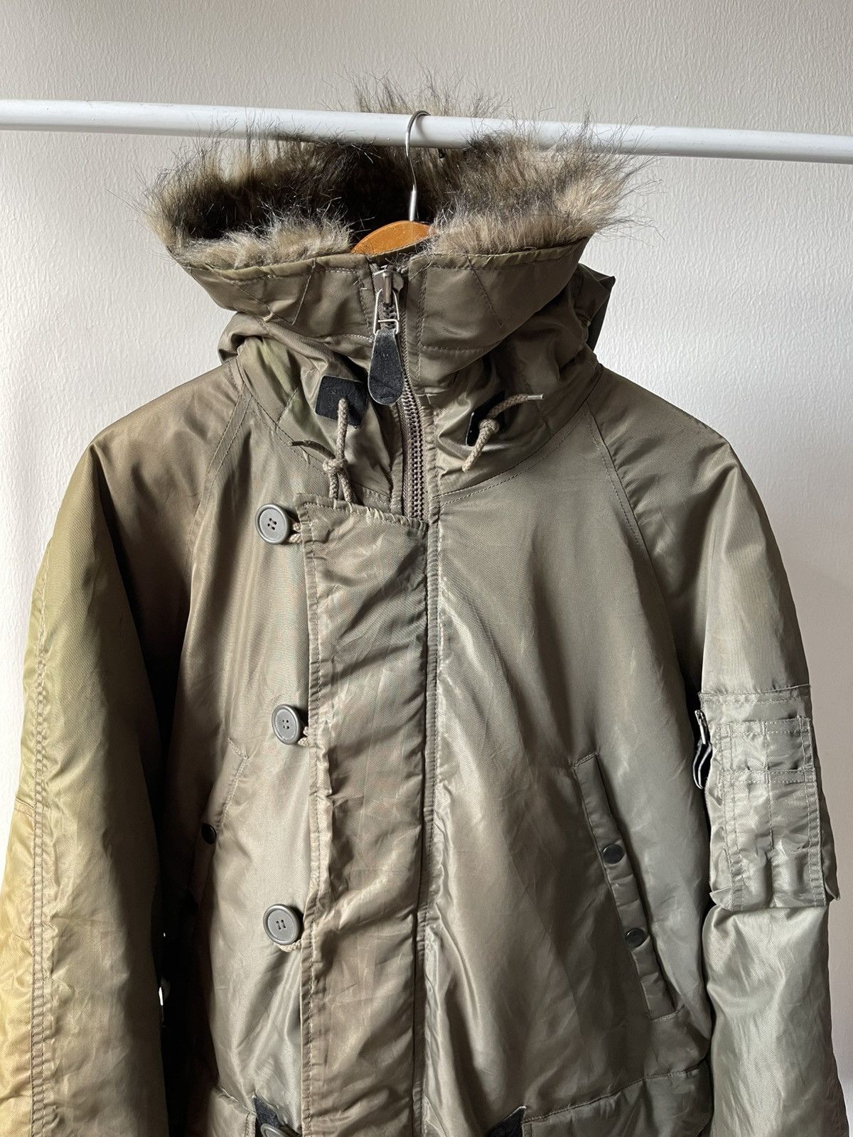 Avirex Vintage Avirex USA Parka Fur Jacket Size US XL / EU 56 / 4 - 7 Thumbnail