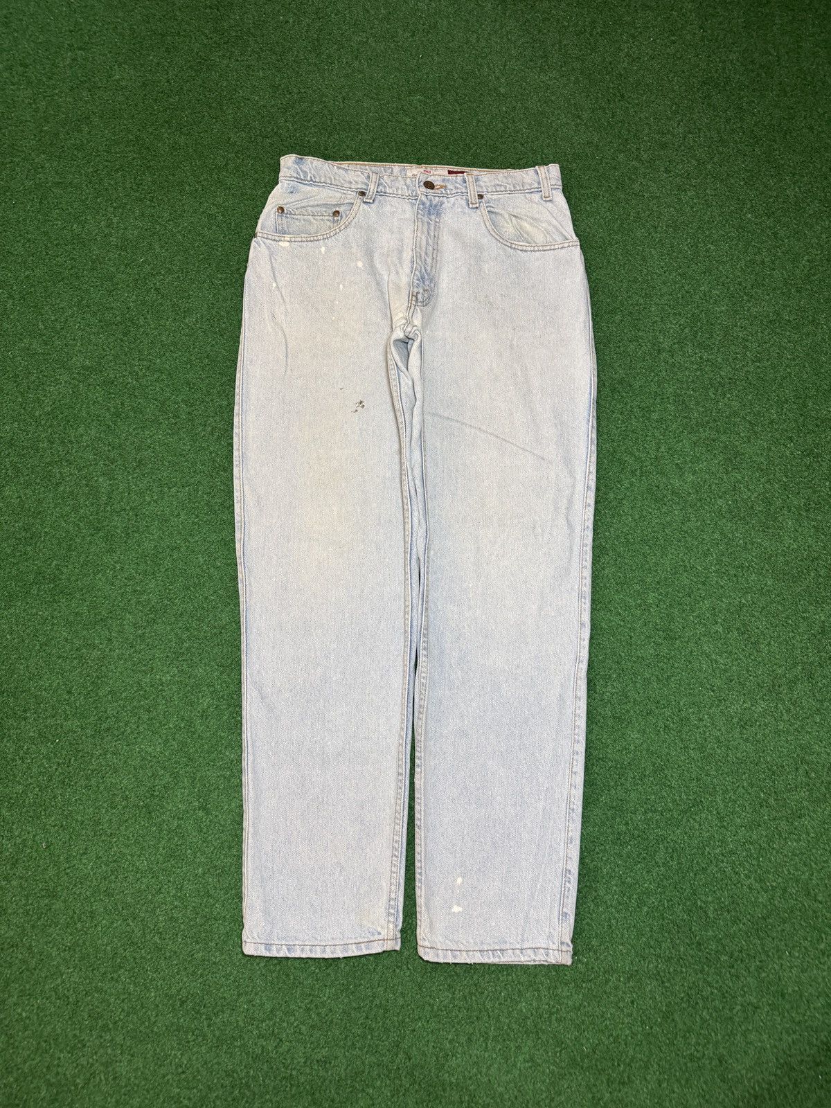 Levi's Vintage Clothing 90s Levi’s 545 Loose Baggy Hip Hop Grunge Light Wash Jeans Size US 32 / EU 48 - 2 Thumbnail