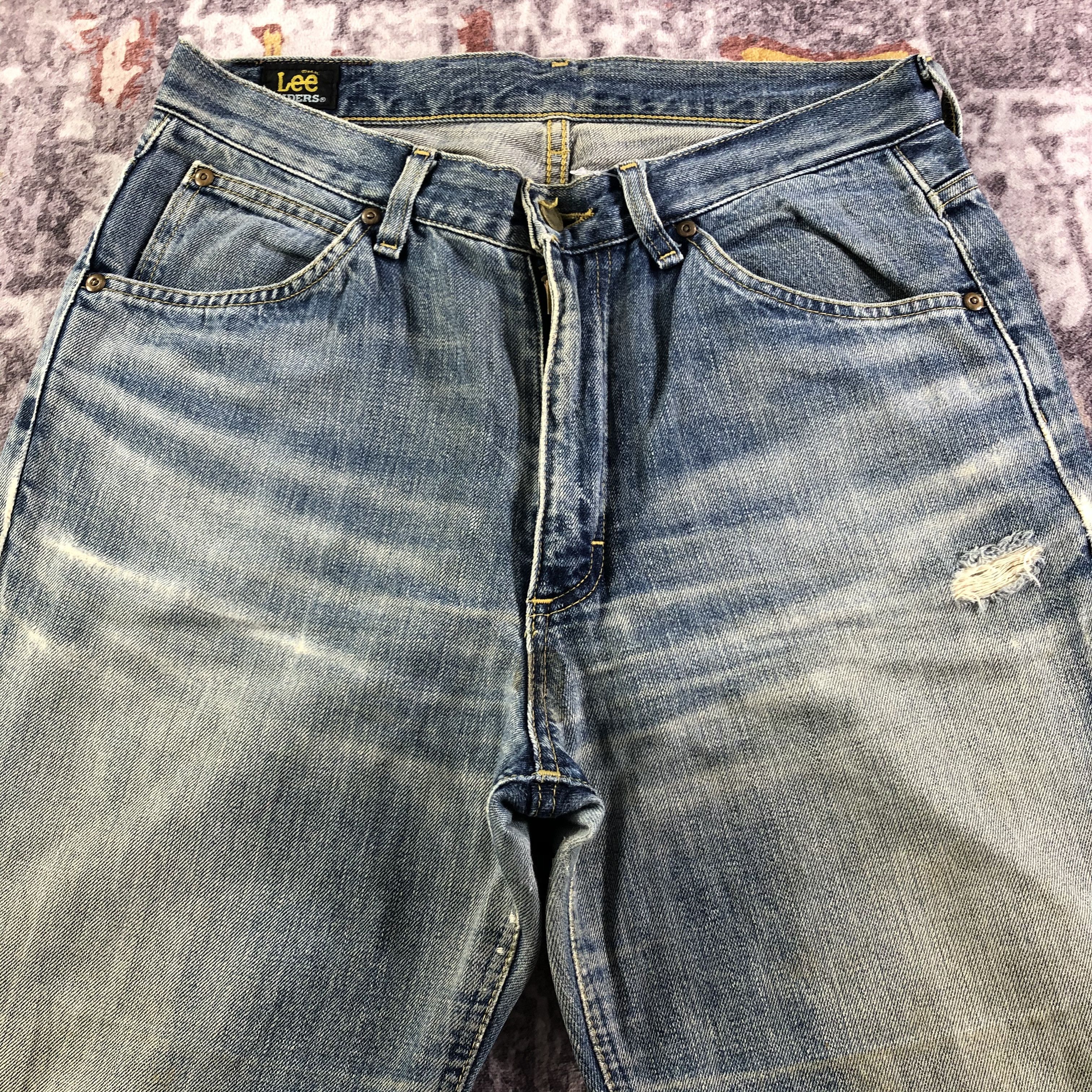 Lee × Vintage Vintage Blue Wash Lee Jeans-JM3281 Size US 33 - 3 Thumbnail