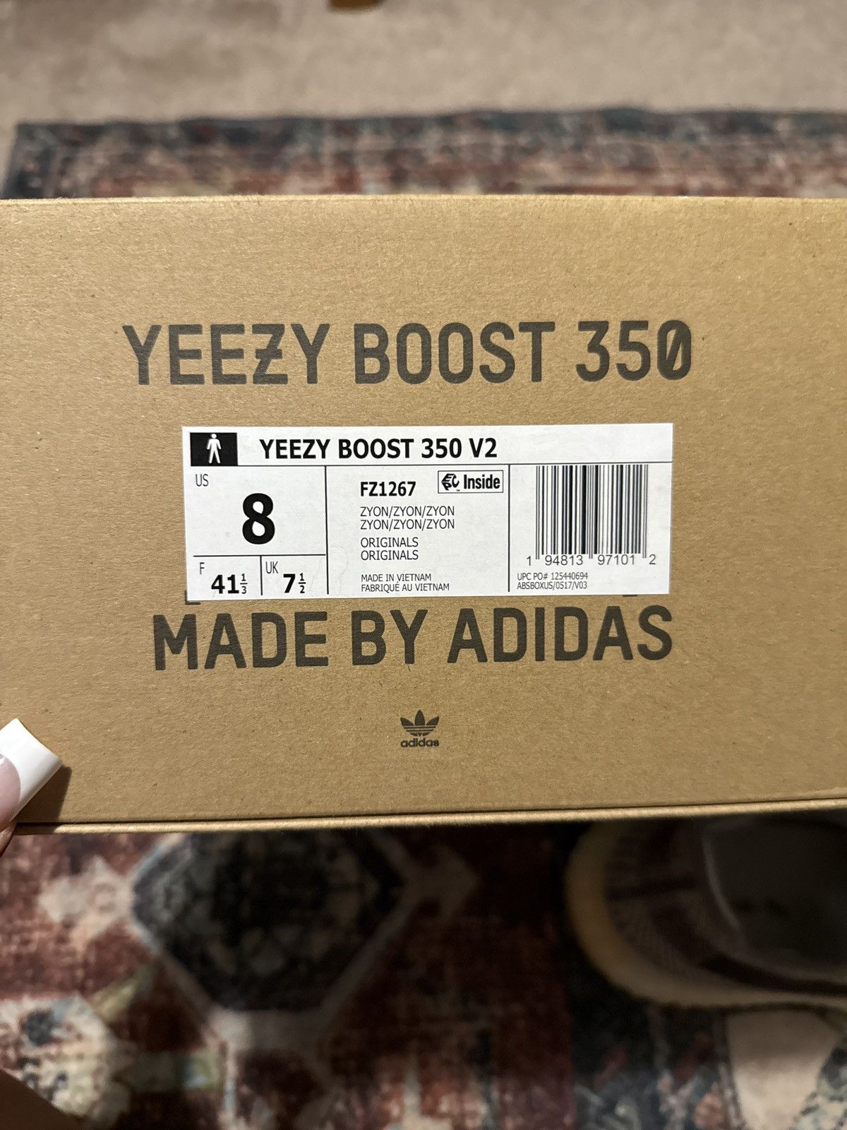 Adidas Yeezy 350 Zyon Size US 8 / EU 41 - 5 Thumbnail