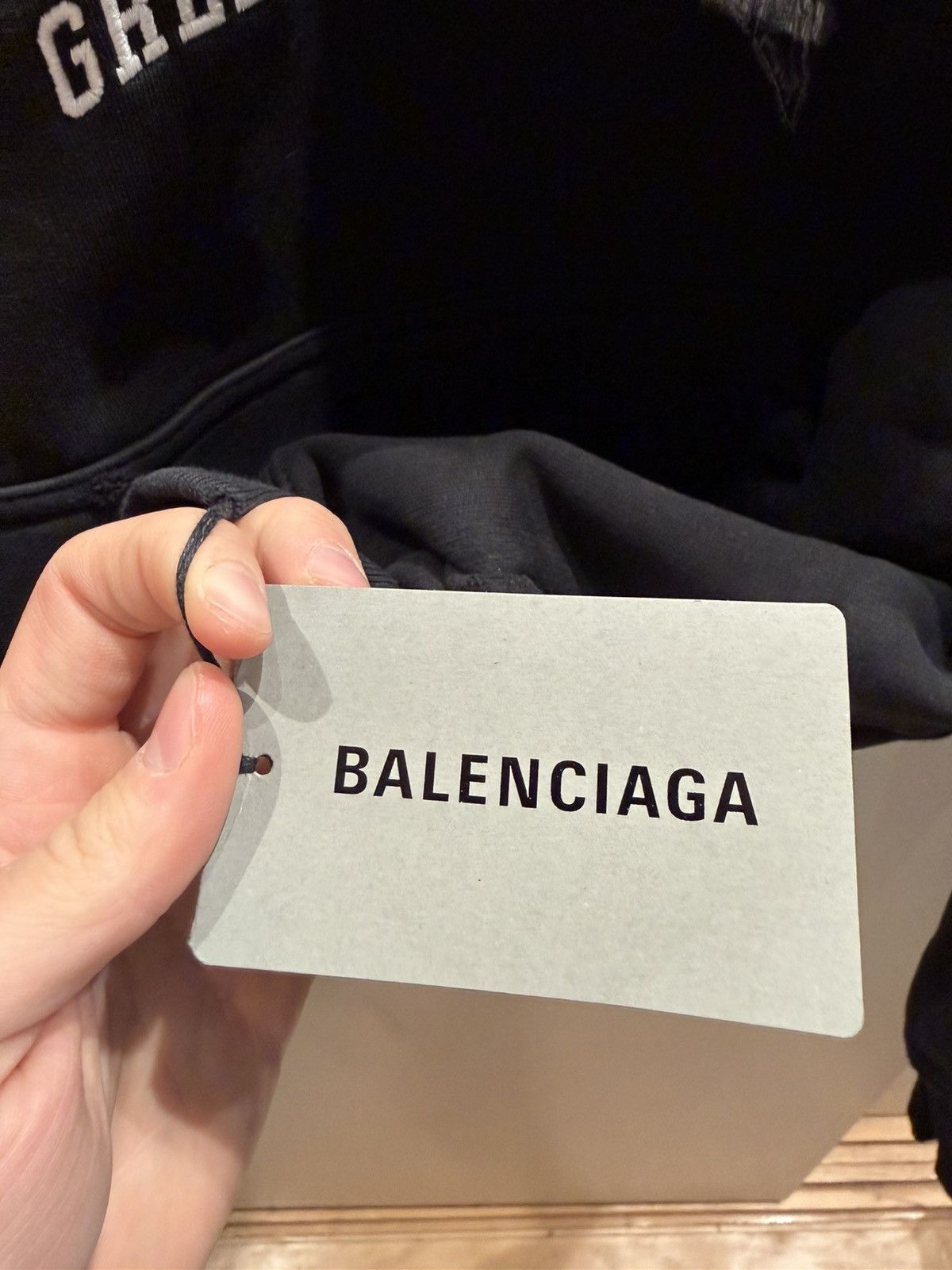 Balenciaga Balenciaga New York Store Greene St Hoodie Black XS Size US M / EU 48-50 / 2 - 12 Thumbnail