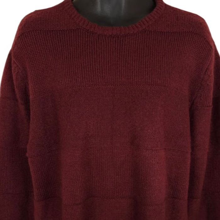 Aeropostale VINTAGE Aeropostale Sweater Mens Large Red Brooklyn NYC Crewneck Size US L / EU 52-54 / 3 - 2 Thumbnail
