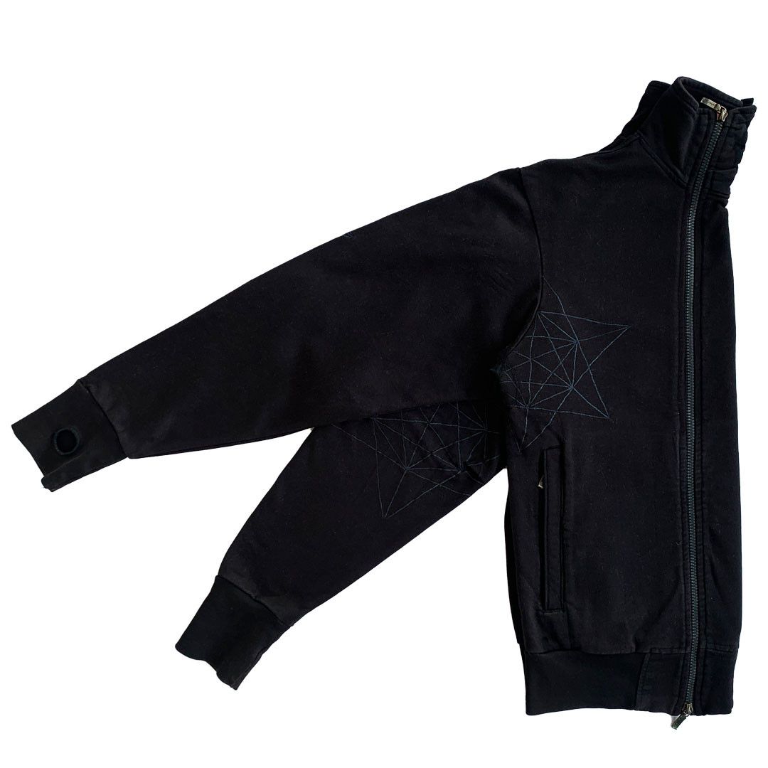 Maharishi Maharishi - Aesementric Pryzm Zip Jacket - Black - M Size US M / EU 48-50 / 2 - 2 Thumbnail