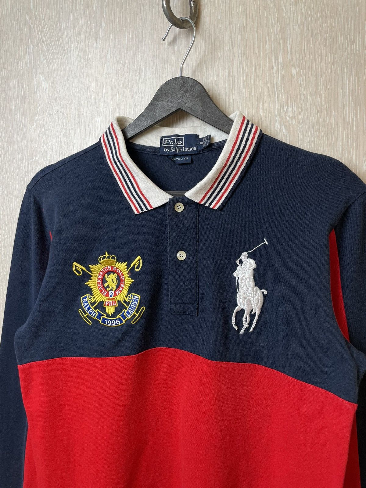 Polo Ralph Lauren × Vintage Vintage Polo Ralph Lauren Rugby Longsleeve Size S Size US S / EU 44-46 / 1 - 2 Thumbnail