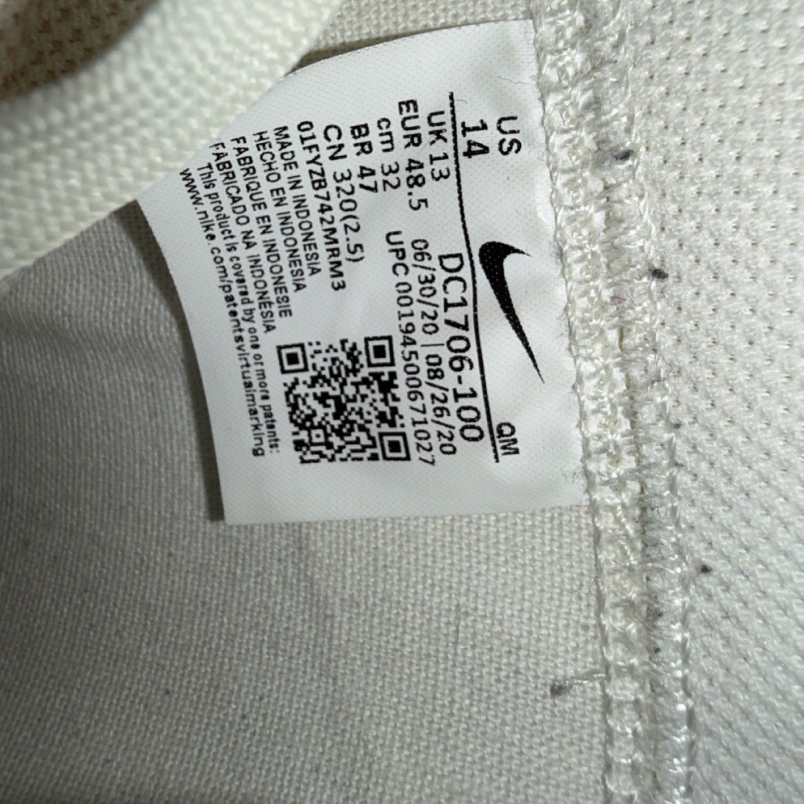 Nike Nike Blazer Mid '77 Vintage White Green Asparagus Snakeskin Size US 14 / EU 47 - 6 Thumbnail