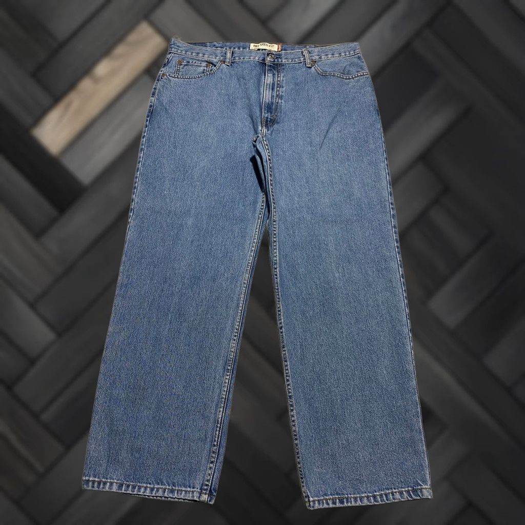 Levi's VINTAGE Levi’s 550 Jeans Men 40x30 Blue Denim Relaxed Fit Straight 5-Pocket Logo Mens Size US 40 / EU 56 - 1 Thumbnail