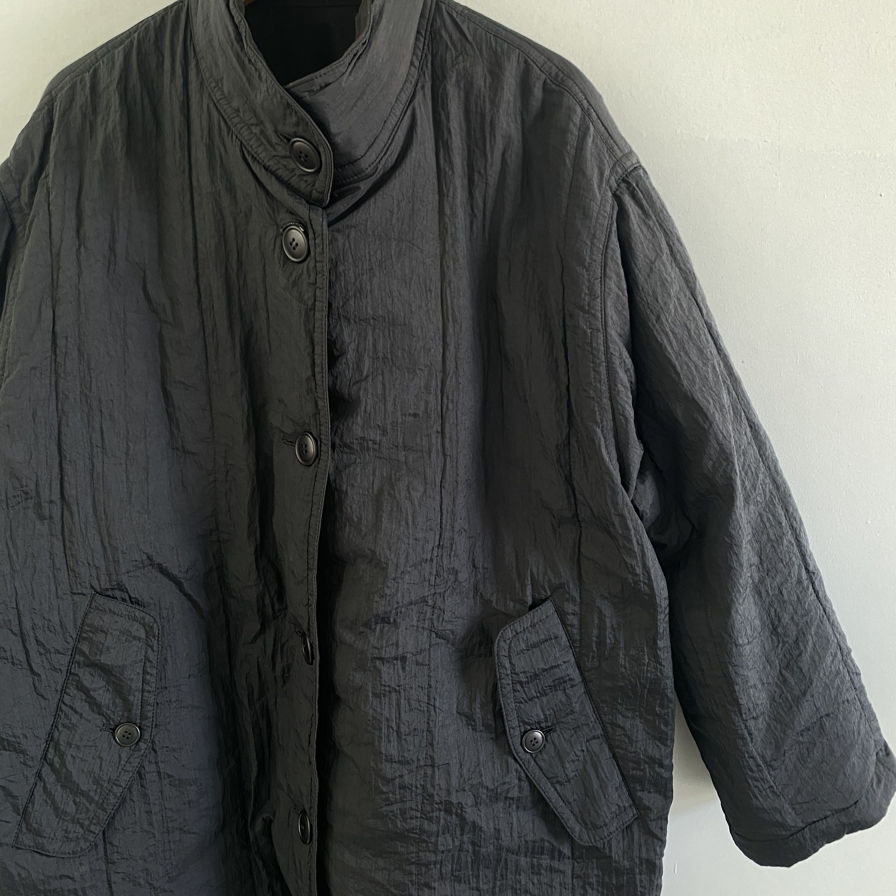 Issey Miyake Rare Vintage Issey Miyake Reversible Coat Iconic Logo Size US L / EU 52-54 / 3 - 6 Thumbnail
