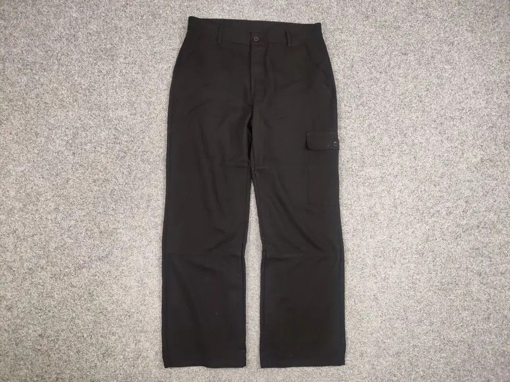 Vintage Vintage 90's Japanese Baggy Black Pocket Cargo Pants Size US 36 / EU 52 - 5 Thumbnail