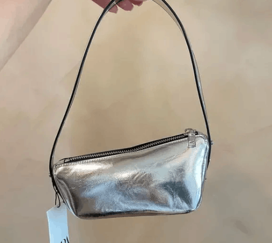 Zara Zara Asymmetrical Shoulder Bag Size ONE SIZE - 2 Thumbnail
