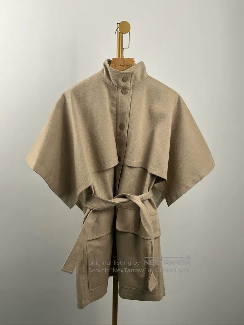 Hermes Hermes Khaki Metal Logo Short Sleeve Dress Size XXS / US 00 / IT 34 - 1 Thumbnail
