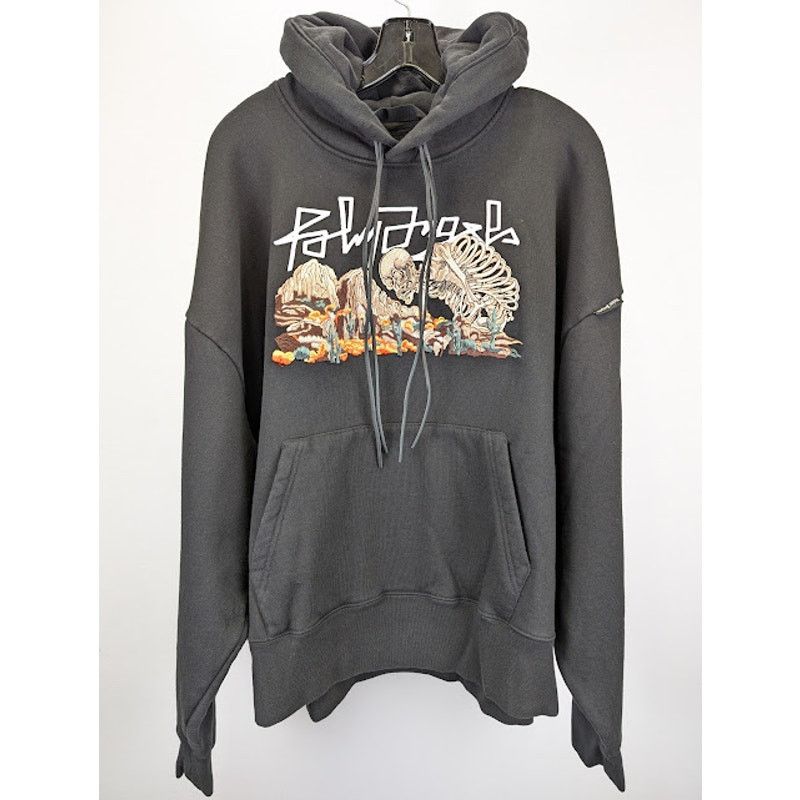 Palm Angels o1rshd1 Desert Skull Hoody Hoodie in Black / Multicolor Size US XL / EU 56 / 4 - 2 Thumbnail