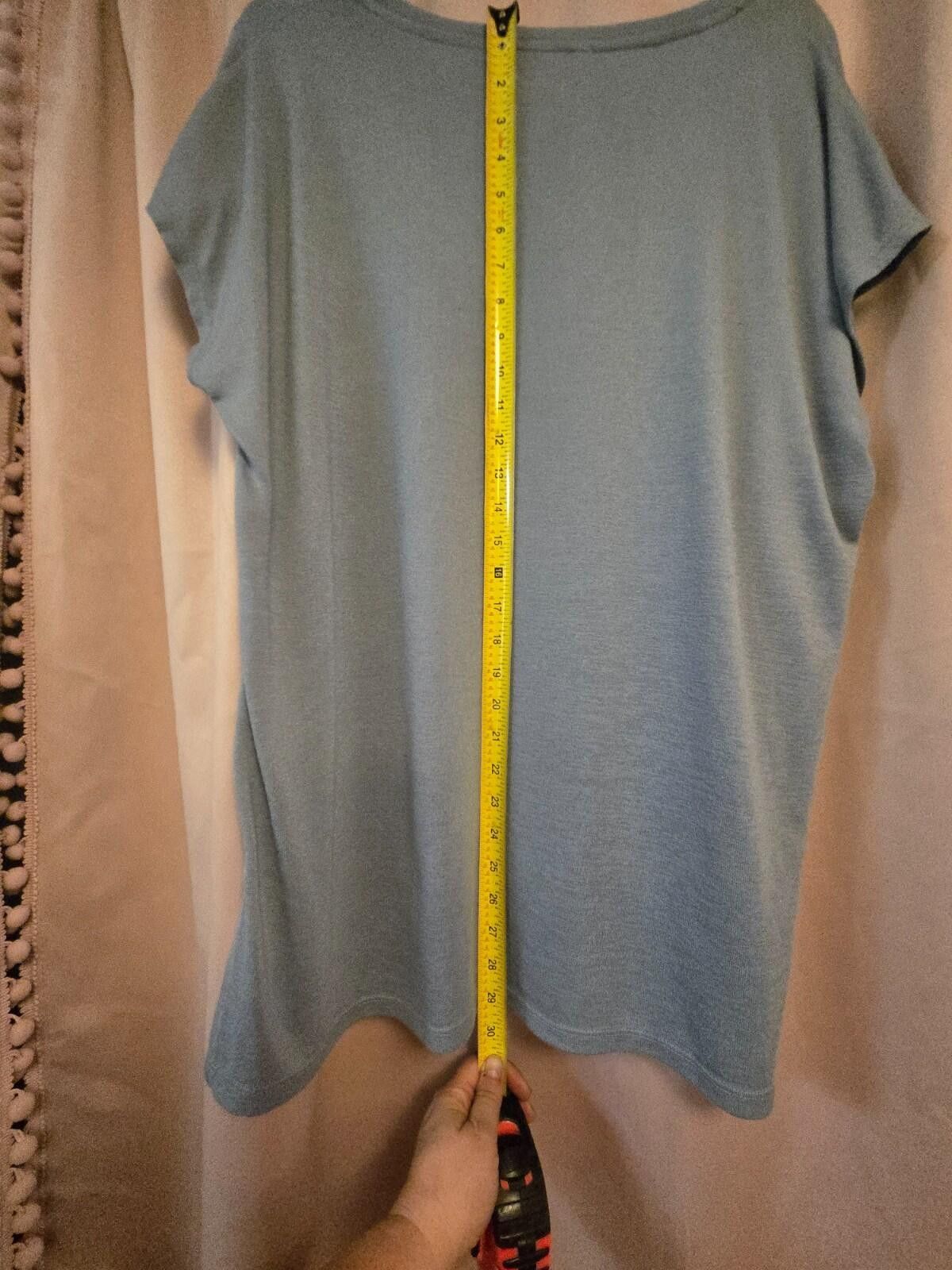 Orvis Short-sleeve V-Neck Knit Shirt Elevated Basics Minimalist Size XL / US 12-14 / IT 48-50 - 6 Thumbnail