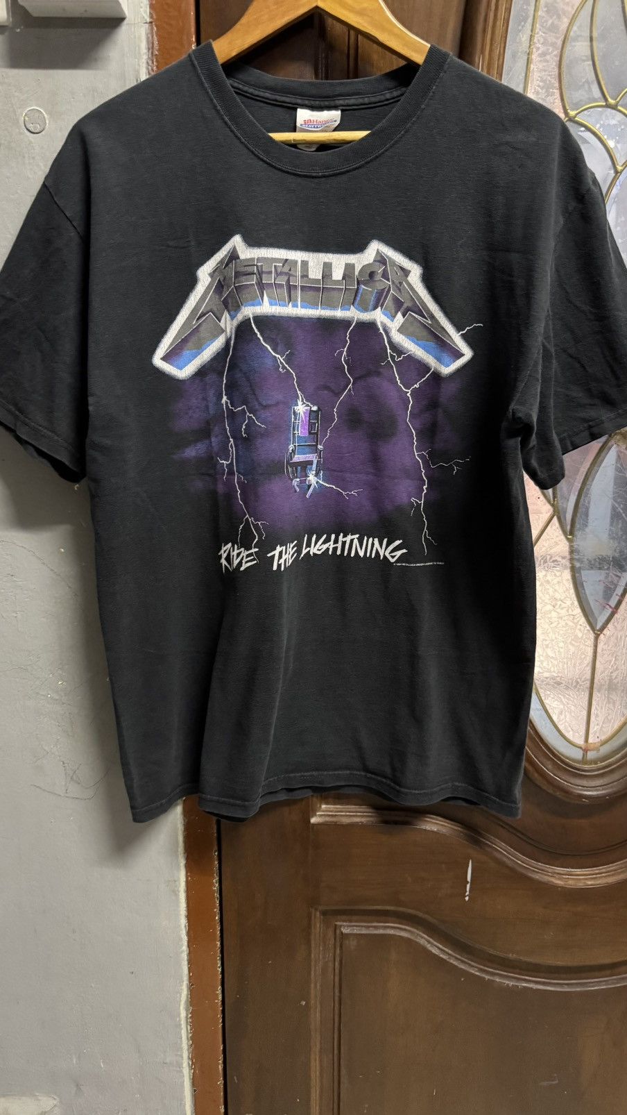 Band Tees × Metallica × Vintage Vintage Metallica Lighting Size US L / EU 52-54 / 3 - 1 Thumbnail