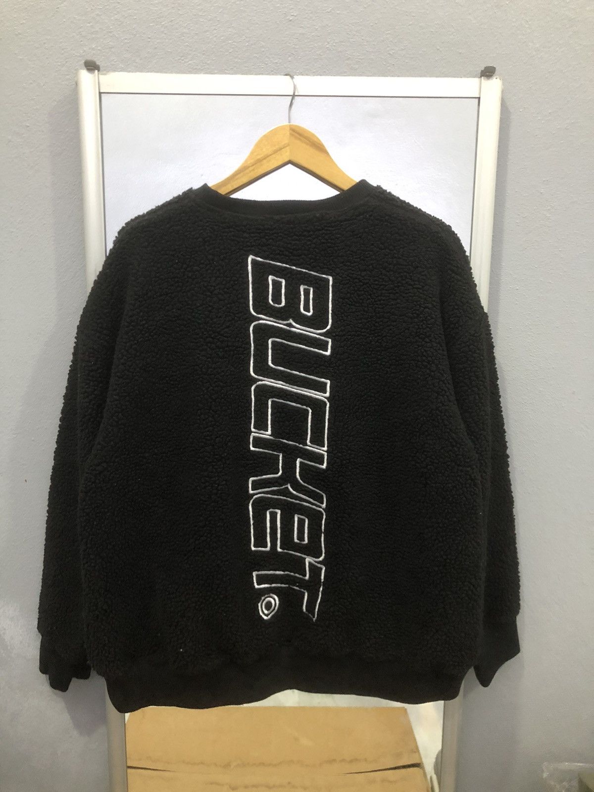 Japanese Brand × Retrofit Bucket Deep Pile Sherpa Fleece Sweatshirt Size US M / EU 48-50 / 2 - 10 Thumbnail