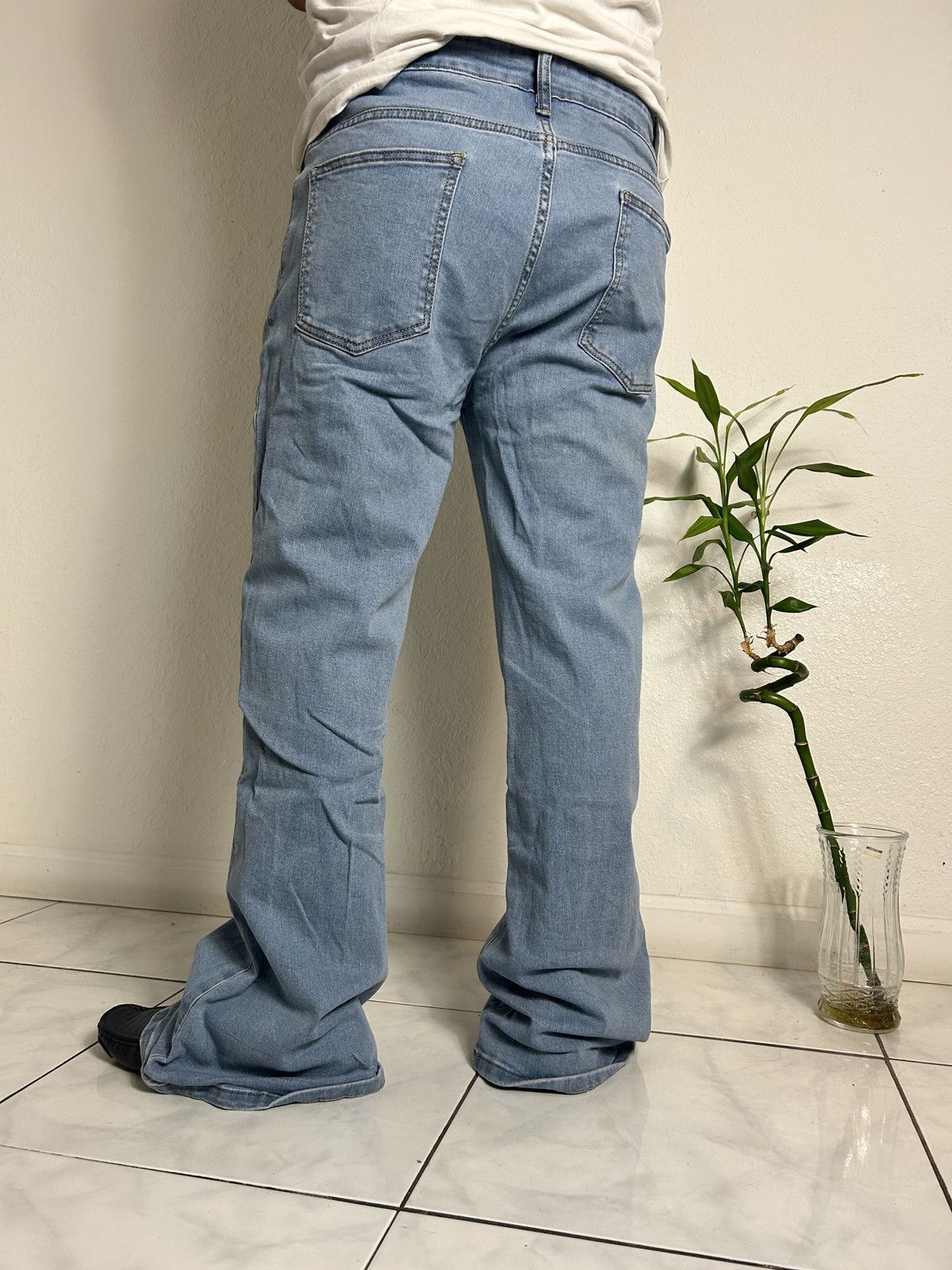 Vintage Rock Retro 70’s Flared jeans Size US 38 / EU 54 - 2 Thumbnail