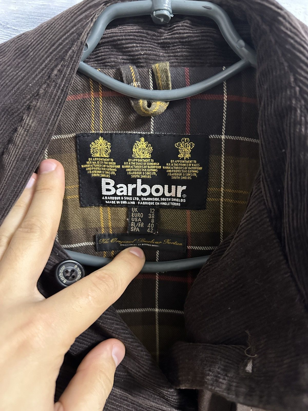 Barbour Rare Luxury Jacket Barbour 100% Waxed Cotton England Size M / US 6-8 / IT 42-44 - 9 Thumbnail