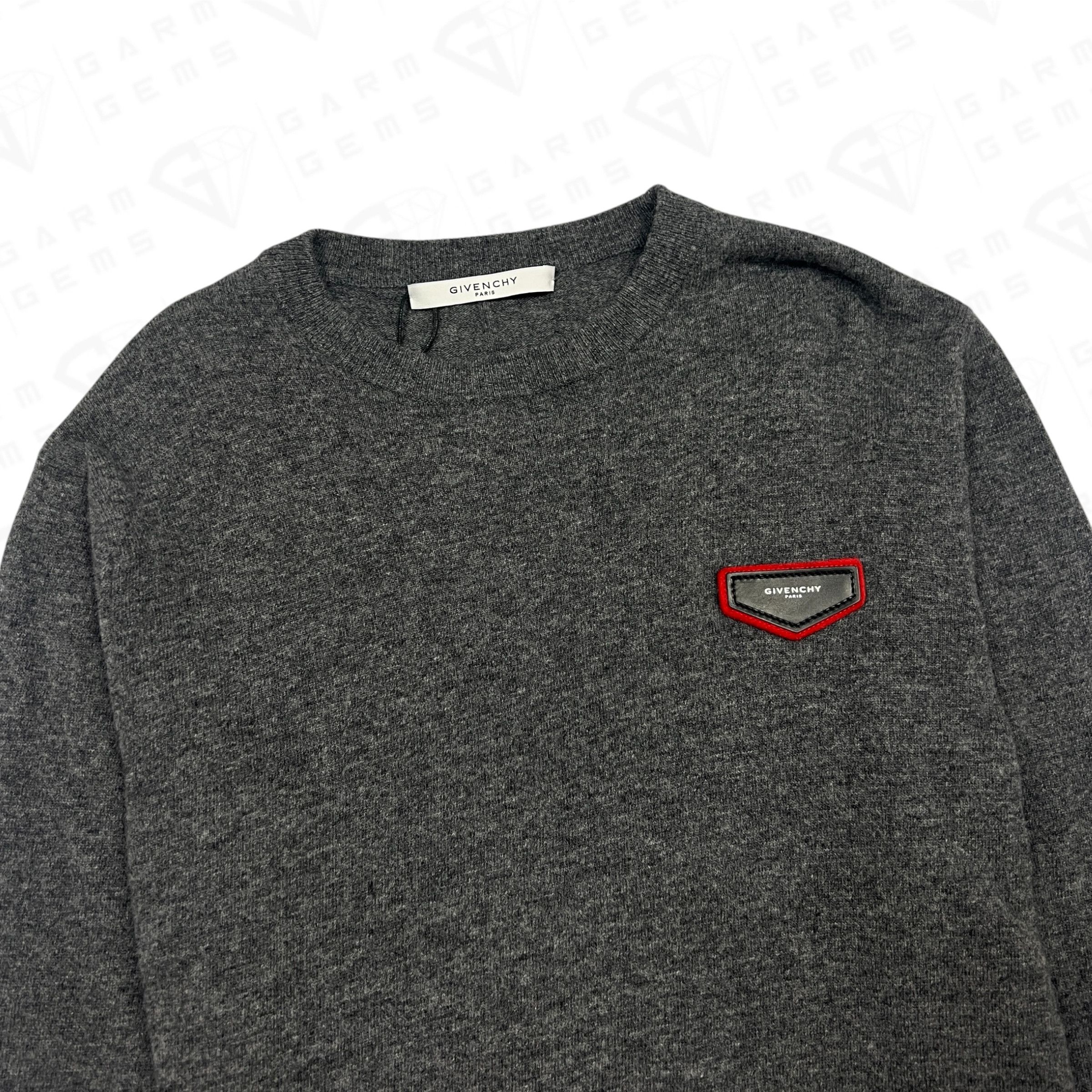 Givenchy Givenchy Leather Patch Star Tape Knit Wool Jumper Size US XL / EU 56 / 4 - 3 Thumbnail