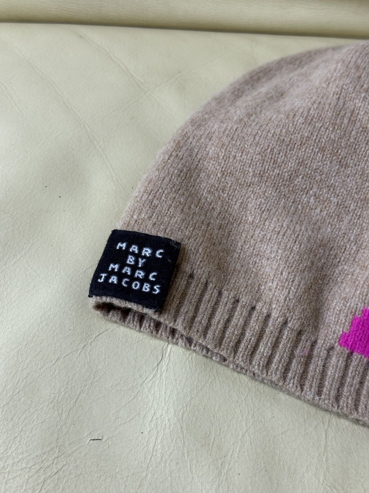 Marc by Marc Jacobs Marc By Marc Jacobs Merino Wool Beanie Hat Size ONE SIZE - 2 Thumbnail