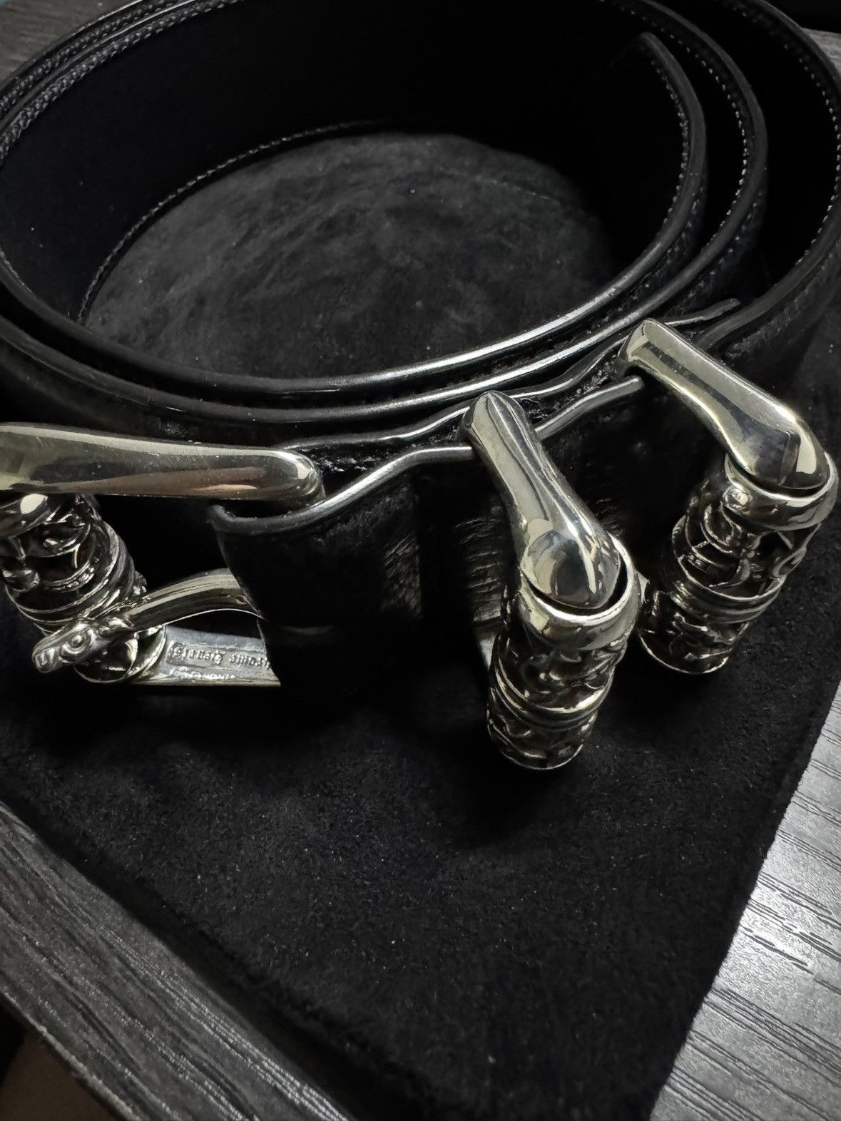 Chrome Hearts Chrome hearts belt Size 34 - 1 Thumbnail