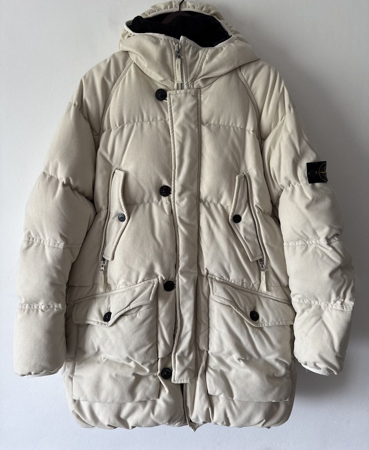 ジャケット・アウター STONE  Archive 03 RASO GOMMATO S Stone Island Beige A100003 Raso Gommato 3L Blazer Stone Island