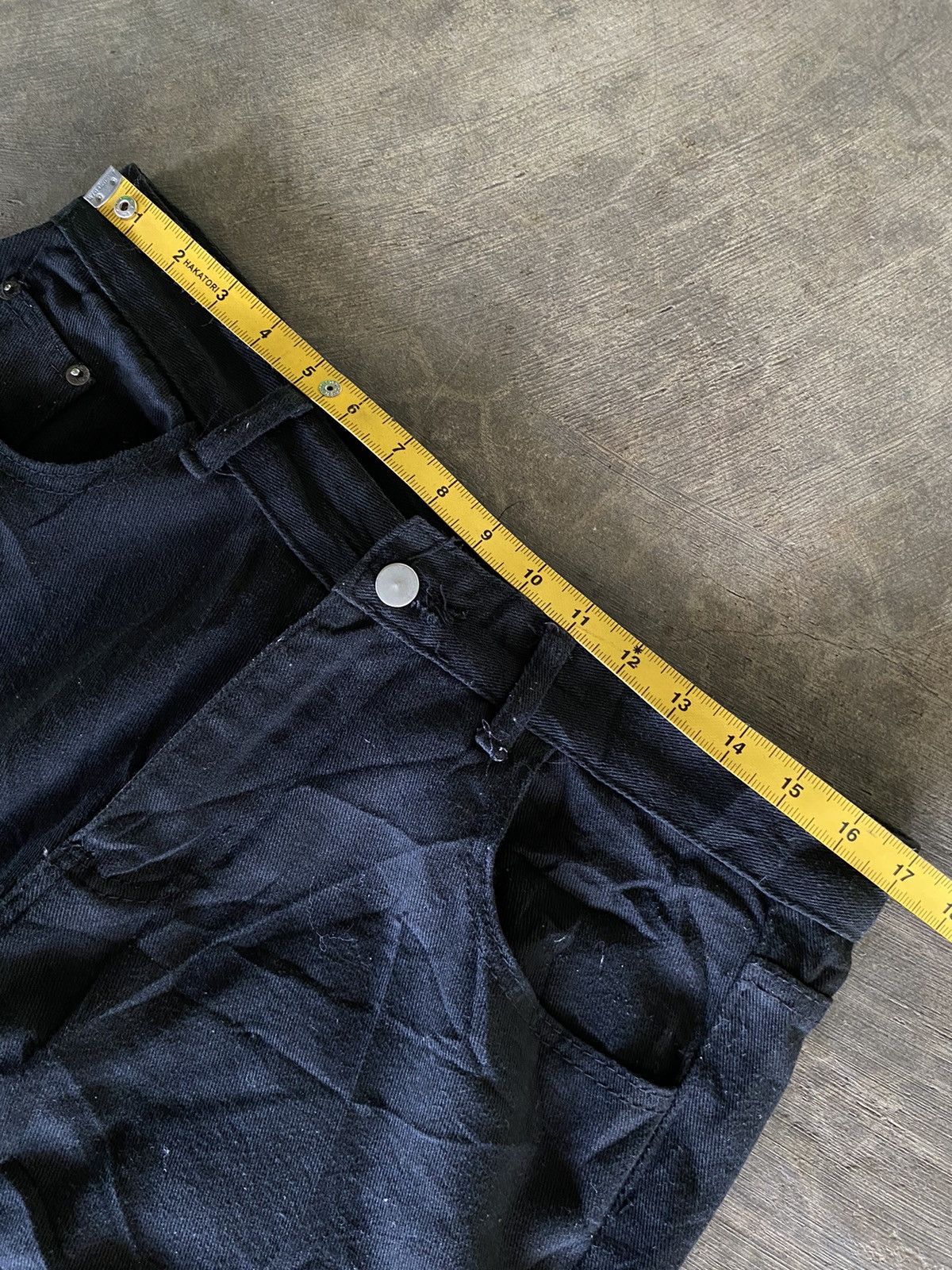 14th Addiction Y2K PUNKS IFSIXWASNINE DENIM PANTS Size US 34 / EU 50 - 15 Thumbnail