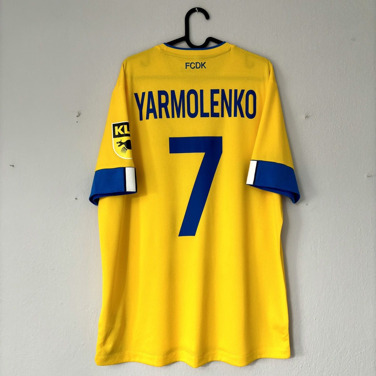 New Balance 2023 2024 Dynamo Kyiv GAME ISSUE New Balance Soccer Jersey Size US XL / EU 56 / 4 - 8 Thumbnail