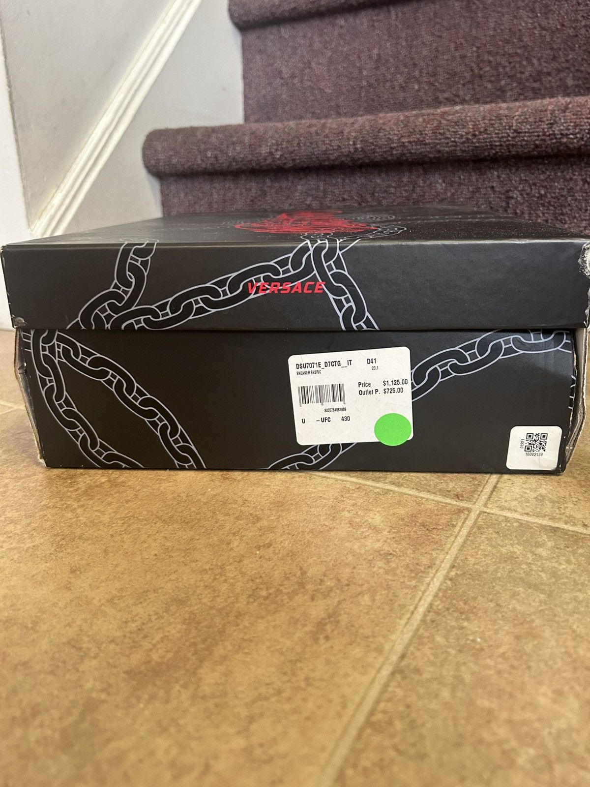 Versace Versace Chain Reaction Black Size US 10 / EU 43 - 13 Thumbnail