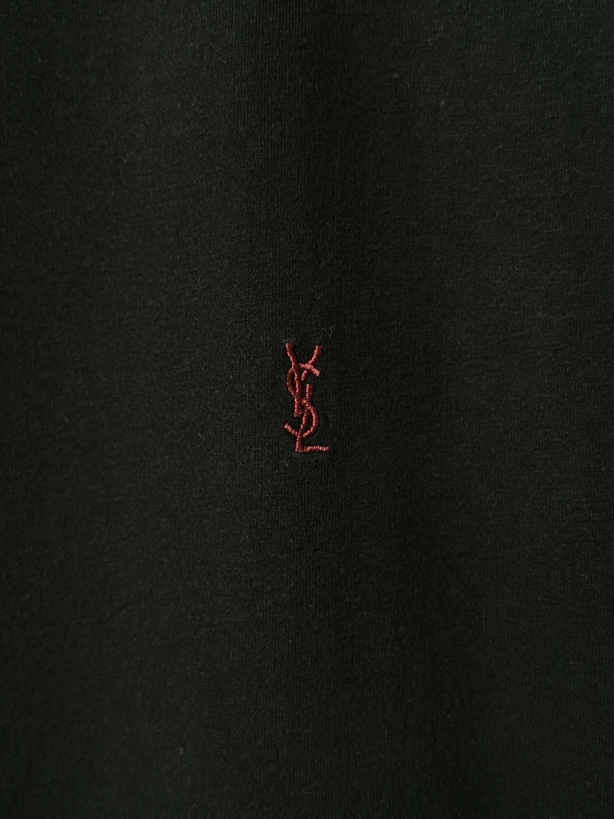 Yves Saint Laurent Vintage Yves Saint Laurent Black T-Shirt YSL Paris France Size US M / EU 48-50 / 2 - 5 Thumbnail