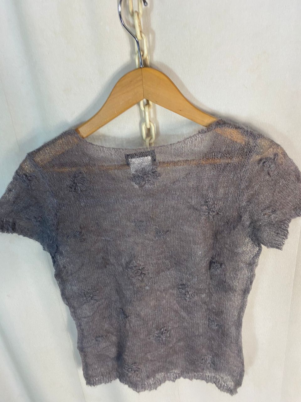 Japanese Brand Jusquà wool blouse shirt Size S / US 4 / IT 40 - 7 Thumbnail